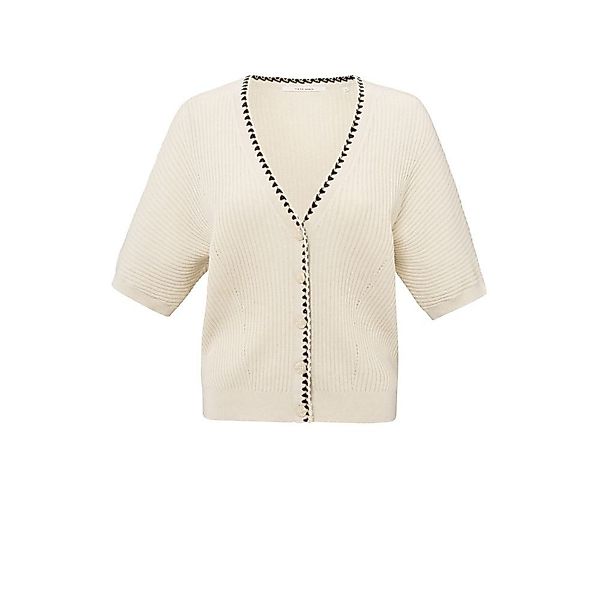 YAYA Cardigan Gerippter Cardigan mit Nahtdetail günstig online kaufen