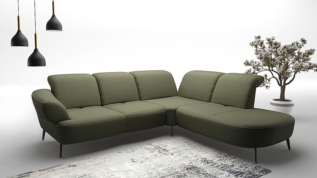 sit&more Ecksofa "Dance, L-Form, inkl. Sitztiefenverstellung", inkl. Click& günstig online kaufen