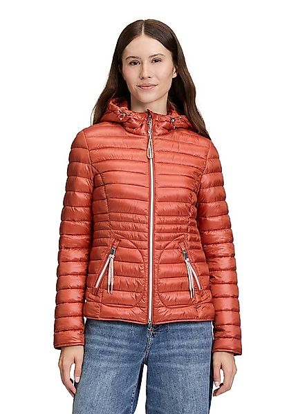 Cartoon Steppjacke Damen Steppjacke mit Reißverschlusstaschen günstig online kaufen