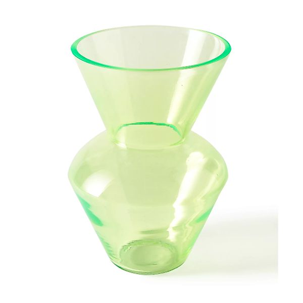 pols potten - Fat Neck Vase S - neon grün/H 35cm / Ø 25cm günstig online kaufen