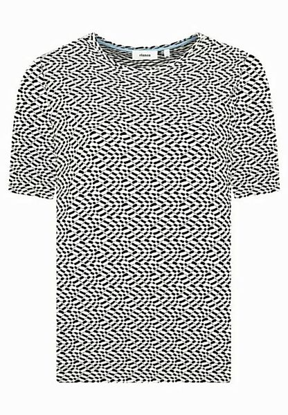 elanza T-Shirt Shirt Structure - 21/black-white (1-tlg) günstig online kaufen