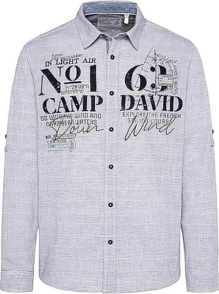 CAMP DAVID Langarmhemd günstig online kaufen
