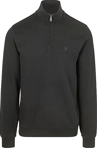 Lyle & Scott Half Zip Pull Tonal Schwarz - Größe XL günstig online kaufen
