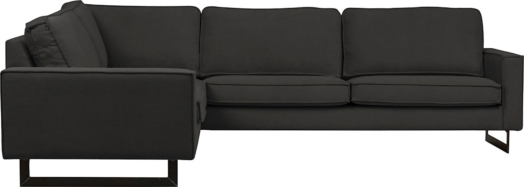 Places of Style Ecksofa "Pinto, XXL, 250/290 cm, langer Schenkel, Ottomane" günstig online kaufen