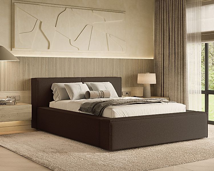 Chilly Möbel Polsterbett Lugano Braun Quelle25 günstig online kaufen