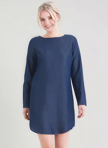 Kleid Aus Tencel® Denim günstig online kaufen