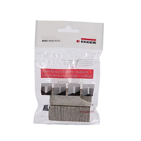 Egger Außenecke Kubisch 6 cm Esche Grau 2 Stück günstig online kaufen