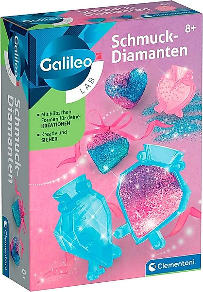 Clementoni® Experimentierkasten Galileo Lab, Schmuck-Diamanten günstig online kaufen