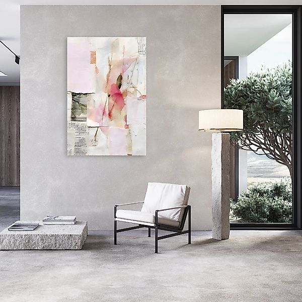 queence Acrylglasbild "Abstrakte Kunst in Pastelltönen" Abstrakt  Abstrakte günstig online kaufen