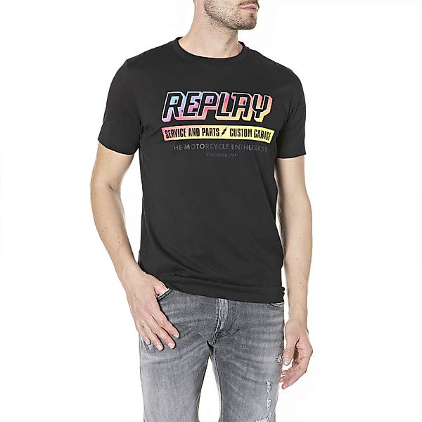 Replay M3434.000.2660 T-shirt S Black günstig online kaufen