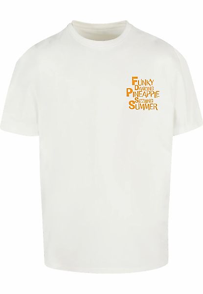 Merchcode T-Shirt "Merchcode Funky Pineapple Oversized T-shirt" 1 Stk. günstig online kaufen