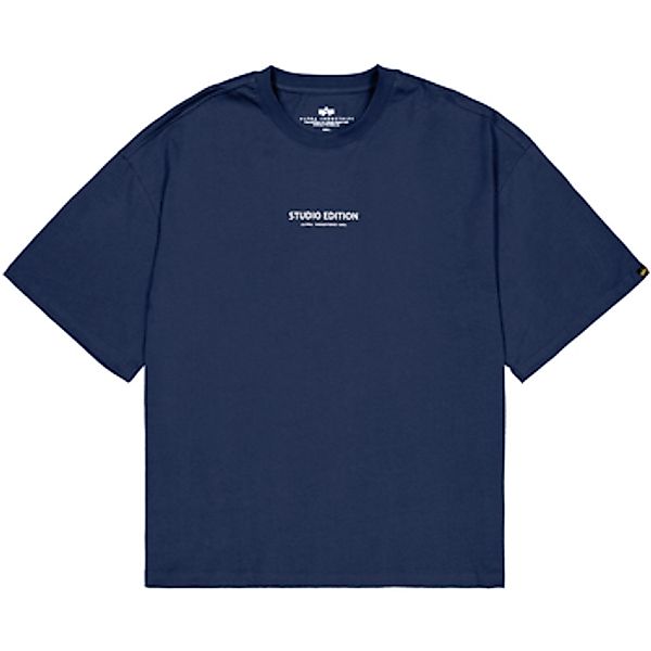 Alpha Industries  T-Shirts & Poloshirts Studio Edition Backprint T-Shirt - günstig online kaufen