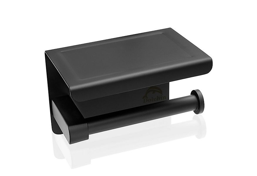 Dolvhin Toilettenpapierhalter ohne Bohren, Edelstahl Klopapierhalter mit Ab günstig online kaufen