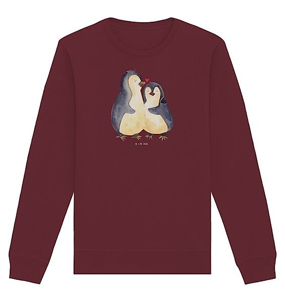 Mr. & Mrs. Panda Longpullover Pinguine Einschlafen Größe S - Burgundy - Ges günstig online kaufen