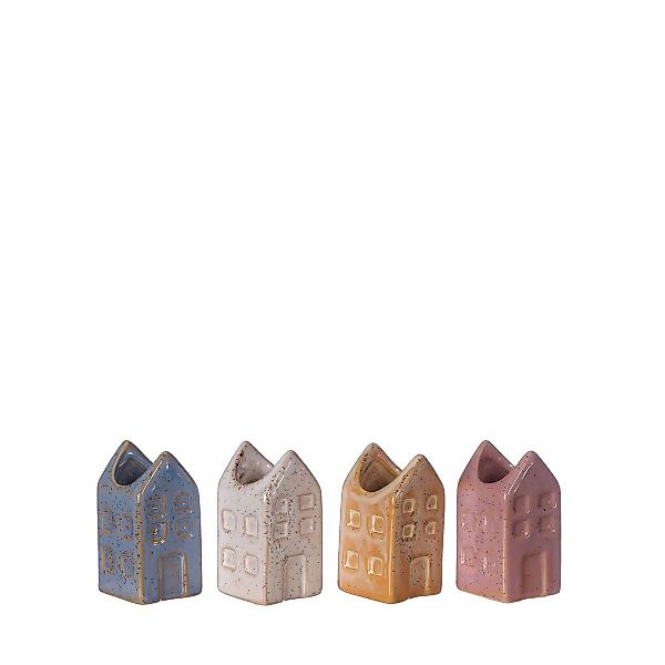 NaDeco Dekovase Kleine Keramikvasen in Hausform günstig online kaufen