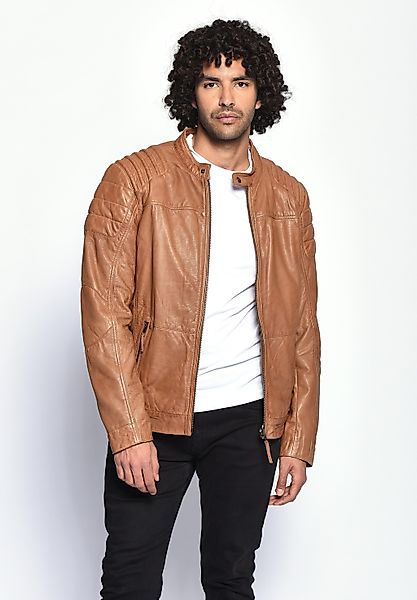 MUSTANG Lederjacke "Wellington" günstig online kaufen