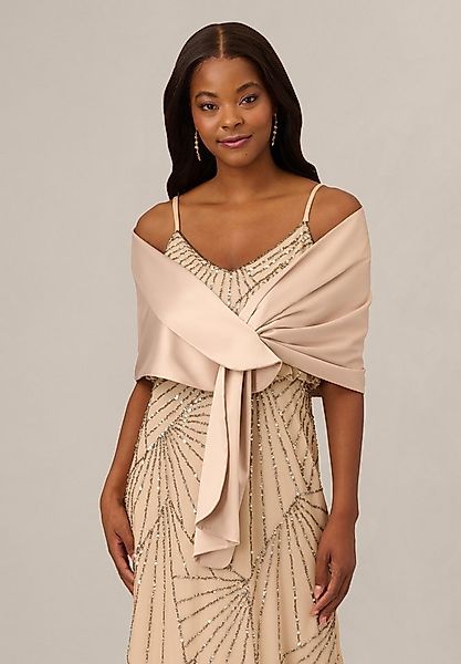 Adrianna Papell Bolero Pull Thru Wrap Schicker Wickelrock/Strandkleid aus C günstig online kaufen