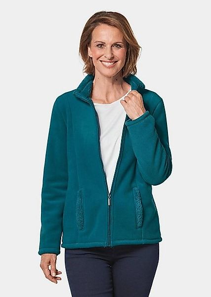 GOLDNER Fleecejacke Kurzgröße: Kuschelweiche Fleece-Jacke Innen mit weichen günstig online kaufen