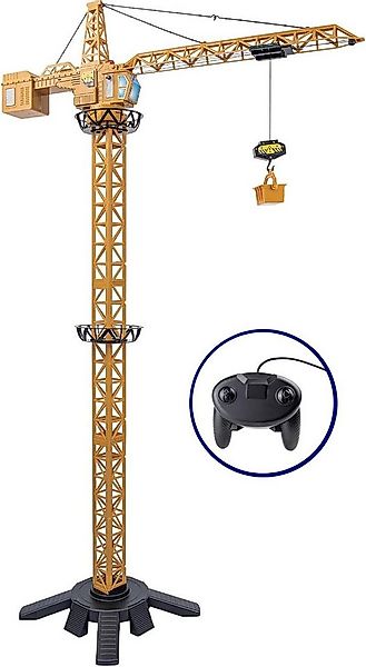 Vedes Spielzeug-Auto Racer Fernlenk-Mega Kran 126cm - 360° Drehung mit Fern günstig online kaufen