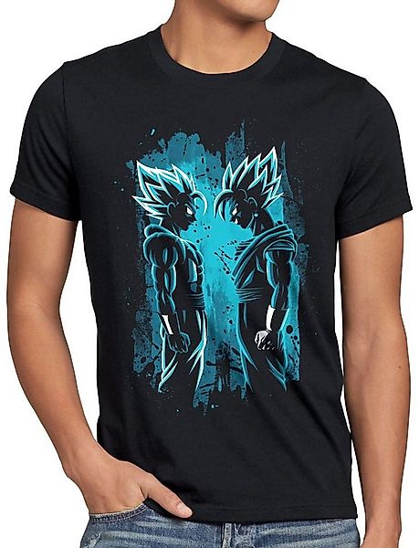style3 T-Shirt Super-Saiyajin Blue dragon roshi ball vegeta evolution db dr günstig online kaufen
