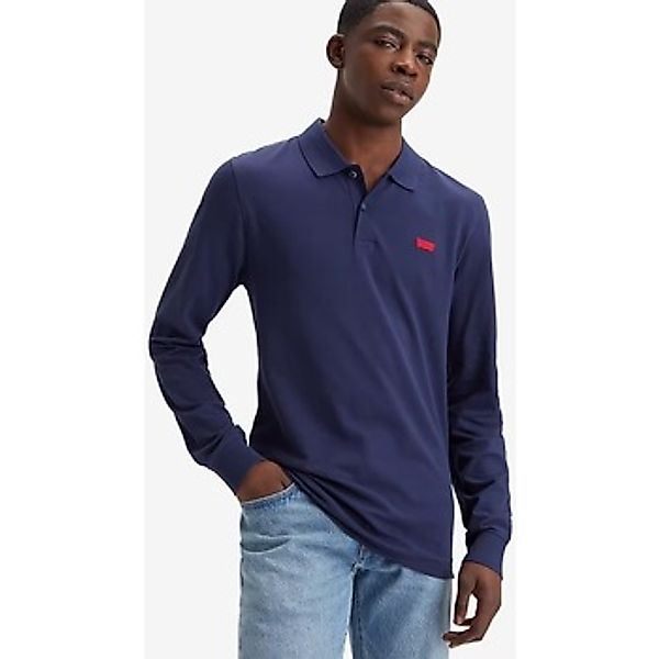Levi's® Langarm-Poloshirt mit Logo Stickerei günstig online kaufen