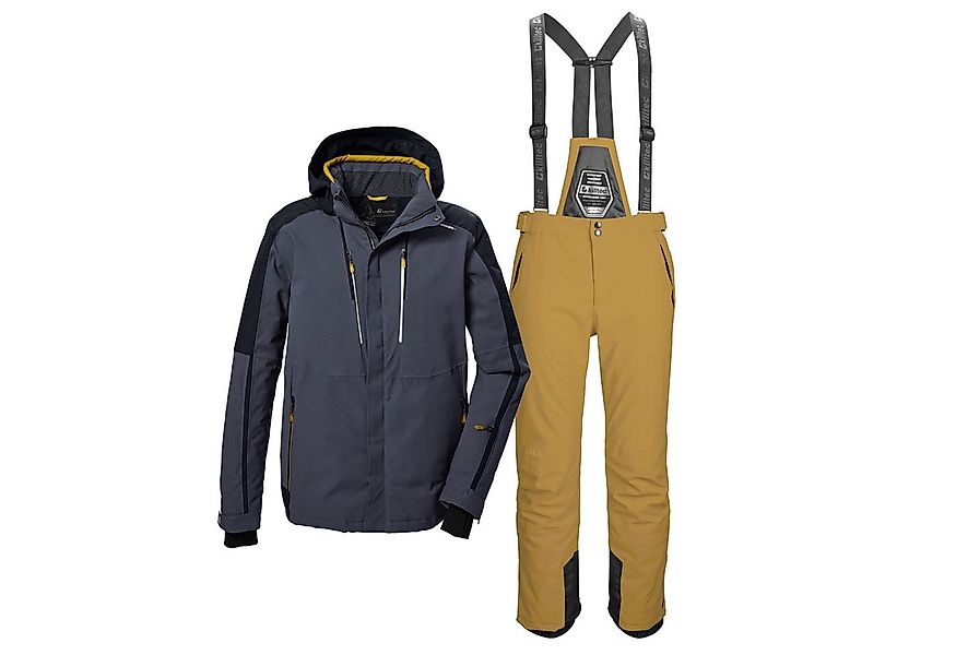 Killtec Skianzug Herren Skijacke + Skihose, PFC-frei - Skipasstasche - abne günstig online kaufen