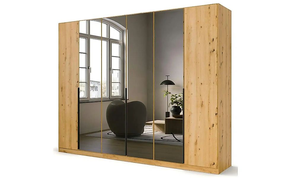 Drehtürenschrank  Skyla ¦ holzfarben ¦ Maße (cm): B: 271 H: 210 Schränke > günstig online kaufen