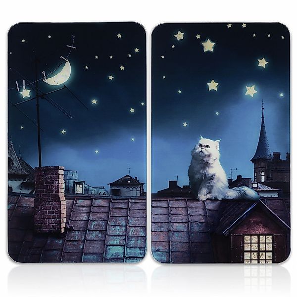 Maximex Herd-Abdeckplatte "Universal Modell Moon Cat", (Set, 2 tlg.), Herda günstig online kaufen