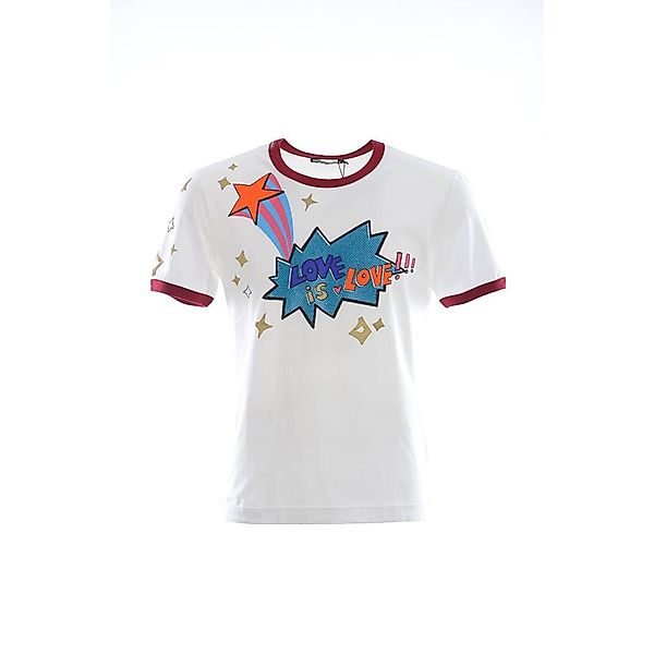 Dolce & Gabbana 736552 Kurzärmeliges T-shirt 54 White günstig online kaufen