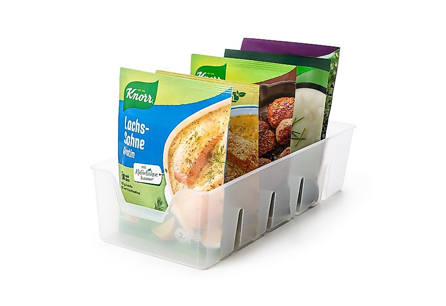 KONZEPT Gewürzregal Gewürz Organizer für Schrank, Gewürzbehälter aus Plasti günstig online kaufen