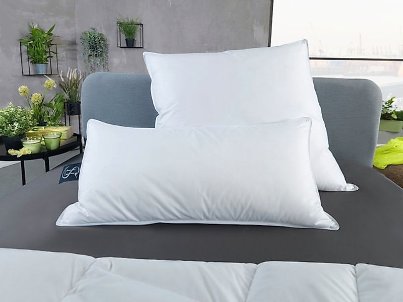Haeussling Daunenkissen »Häussling Select-Made in Green«, Füllung: weiße ne günstig online kaufen