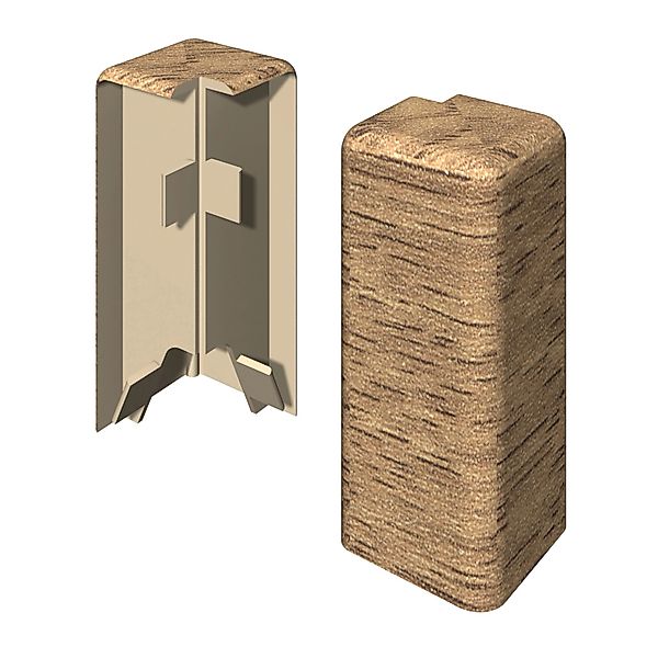 EGGER Sockelleisten-Aussenecke Eiche natur, L: 1.6 cm, H: 5.9 cm, 2-St., ne günstig online kaufen