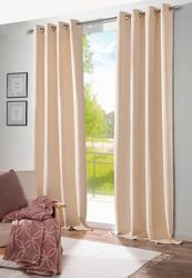 DecoHome24 Gardine Brillant (1 St), Ösen, günstig online kaufen