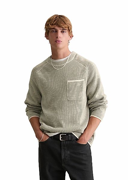 Marc OPolo DENIM Rundhalspullover "aus reiner Bio-Baumwolle" günstig online kaufen