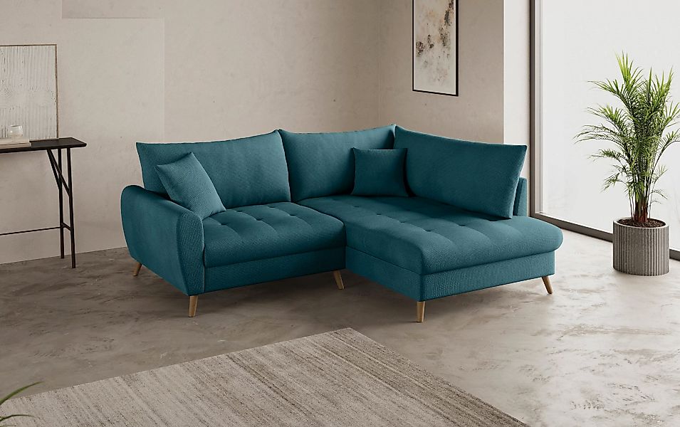 Mr. Couch Ecksofa »Blackburn II, L-Form«, Mit Kaltschaumpolsterung bis 140 günstig online kaufen