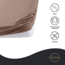 Devior Spannbettlaken Premium Spannbetttuch Bettlaken Betttücher günstig online kaufen