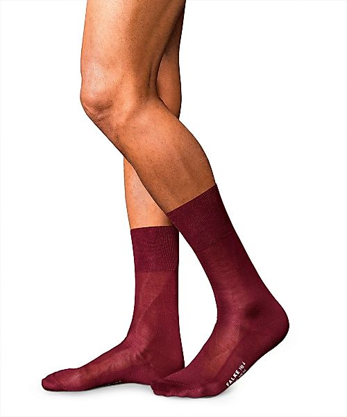 FALKE No. 4 Pure Silk Gentlemen Socken, Herren, 39-40, Rot, Uni, Seide, 146 günstig online kaufen