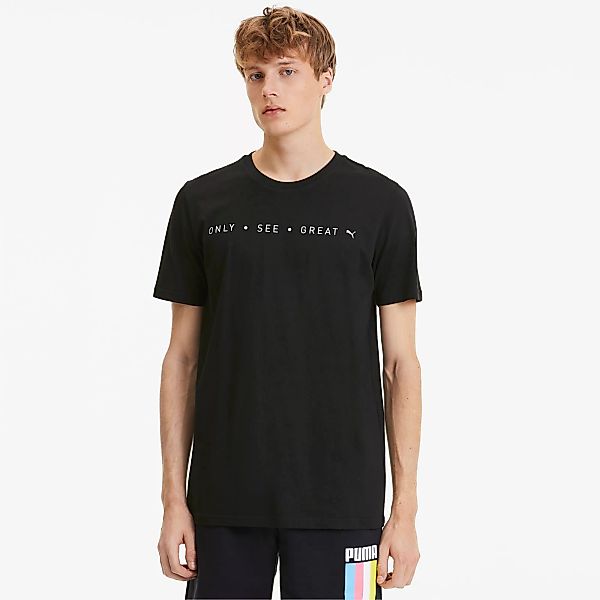 PUMA Only See Great Herren T-Shirt | Mit Aucun | Schwarz | Größe: XL günstig online kaufen