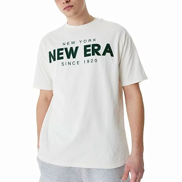 New Era Print-Shirt Oversized BRAND LOGO off white günstig online kaufen