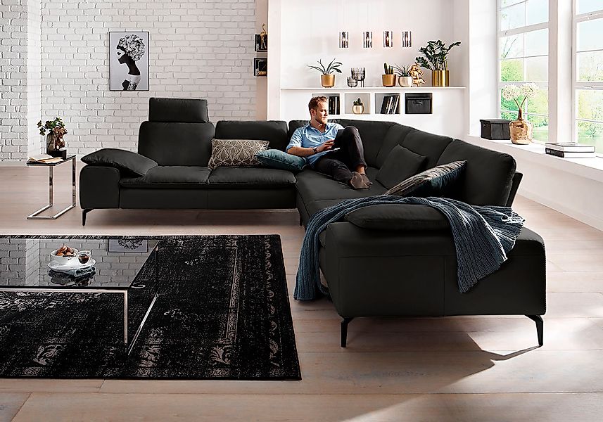 W.SCHILLIG Ecksofa »valentinoo, Designsofa, elegant und bequem, L-Form« mit günstig online kaufen