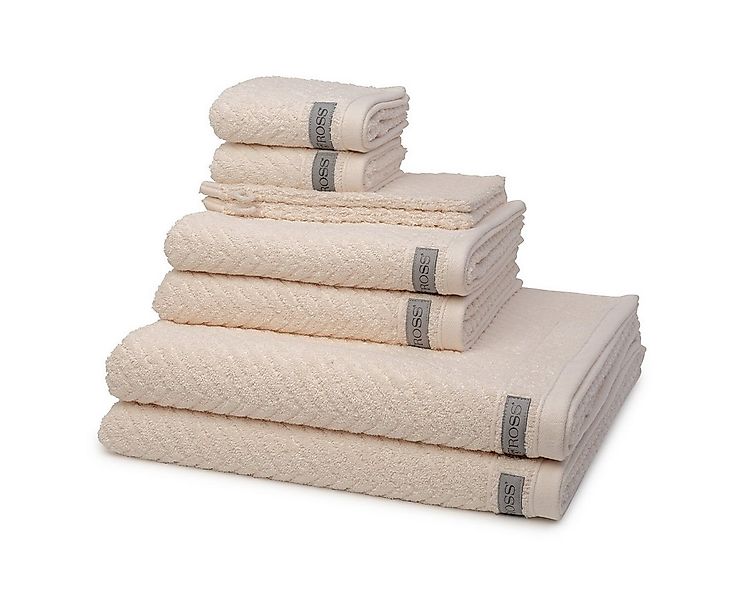 ROSS Handtuch Set Smart, Frottee (Spar-Set, 8-St), 2 X Wasch- 2 X Gäste- 2 günstig online kaufen