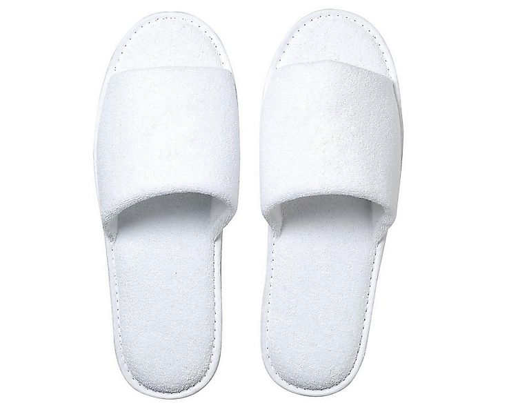 elasto Slipper "Frottee" weiß Slipper günstig online kaufen