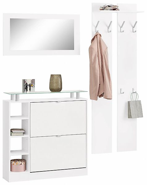 borchardt Möbel Garderoben-Set "Dolly" Set, 3 Stk. tlg. günstig online kaufen