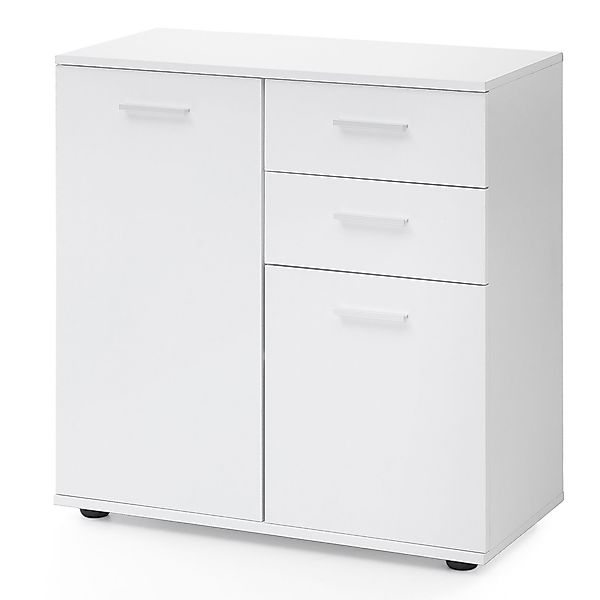 FINEBUY Sideboard SuVa11838_1 (mit Türen & Schubladen 71x78x35,5 cm Schrank günstig online kaufen