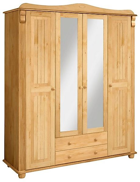 Home affaire Kleiderschrank "Adele", (4 Breiten: 92/130/169/207 H/T ca. 191 günstig online kaufen