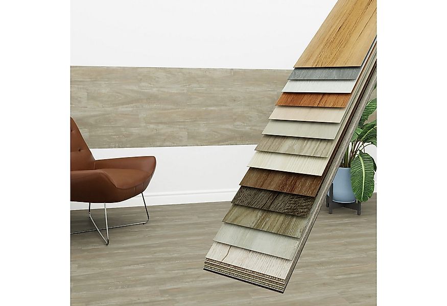 Hexim Vinylboden, Vinyldielen 0,97m² selbstklebend PVC Wandverkleidung Bode günstig online kaufen