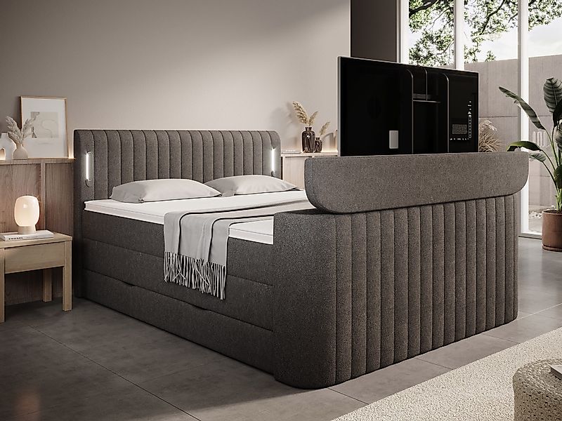 wonello Boxspringbett FLY mit TV-Lift, mit günstig online kaufen