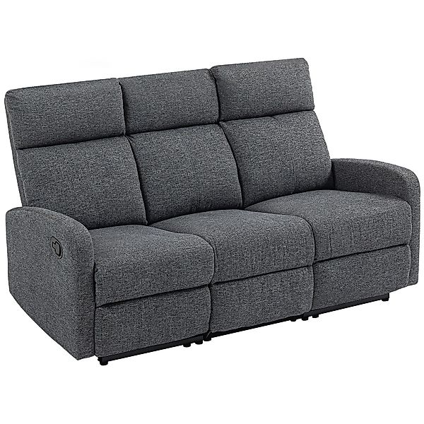 HOMCOM Relaxsessel 3 Sitzer Fernsehsessel mit günstig online kaufen