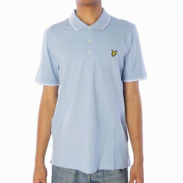 Lyle & Scott Poloshirt, Pique Baumwolle, Mit Kontrastdetails günstig online kaufen