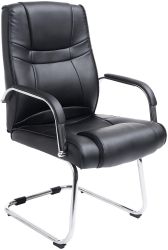 CLP Besucherstuhl Attila, Kunstleder-Bezug, Metallgestell, bis günstig online kaufen